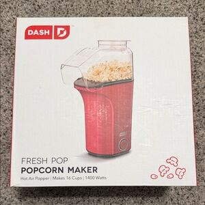 Ash Red Fresh Pop Popcorn Maker